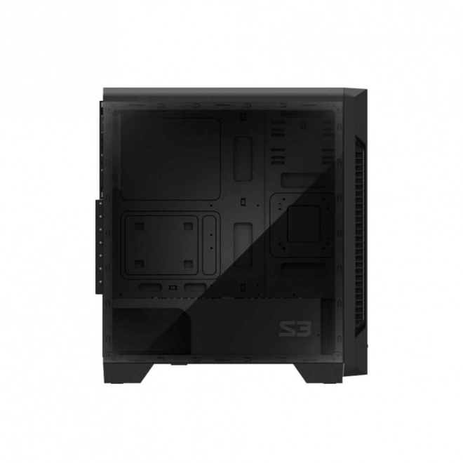 Szellőző Zalman S3 ATX Mid Tower PC ház 120 mm-es ventilátorral