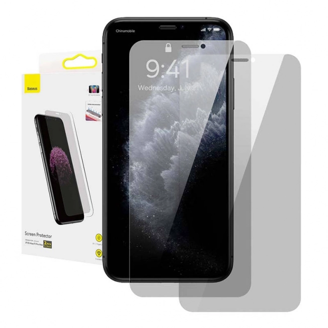 Baseus kijelzővédő üveg iPhone XS Max/11 Pro Max készülékhez