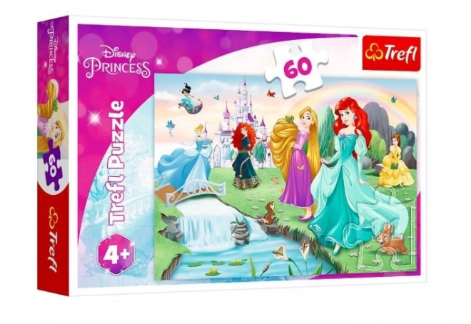 Disney hercegnők puzzle 60 darabos