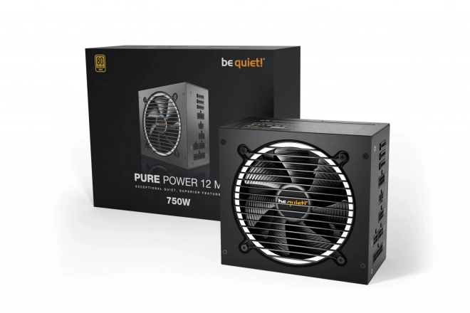 Csatlakozó Forrás Be Quiet! Pure Power 12 M 750W ATX 3.0 GOLD