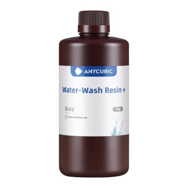 AnyCubic Water-Wash 3D nyomtatógyanta szürke