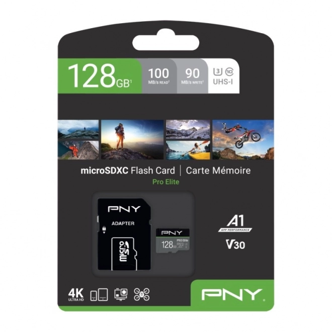 Pny Pro Elite 128GB Microsdxc memóriakártya