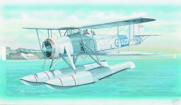 Fairey Swordfish Mk.2 modell Repülőgép