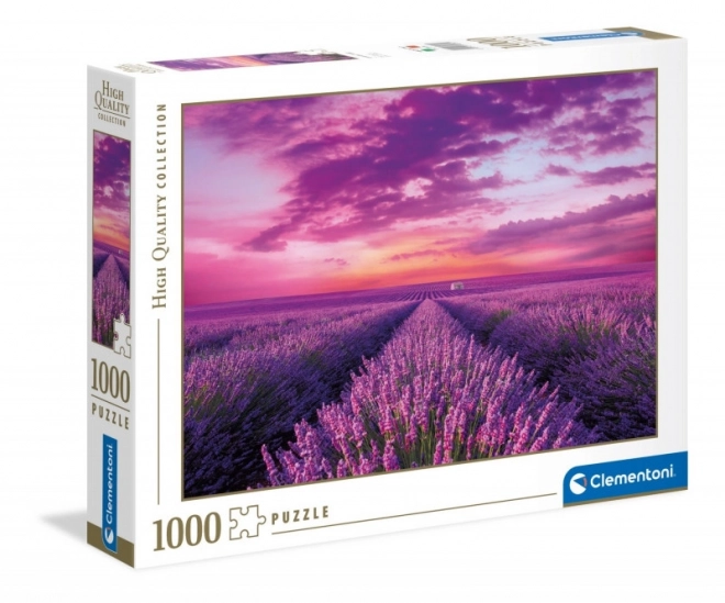 Clementoni levendula mező puzzle 1000 darabos