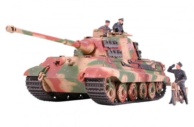 King Tiger 1/35-ös hadimodell a Tamiya-tól