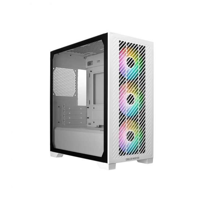 Cooler Master Elite toronyházas ARGB ablakkal fehér