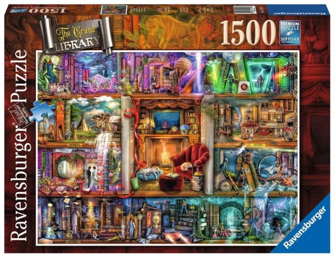 ravensburger nagy könyvtár puzzle 1500 db-os