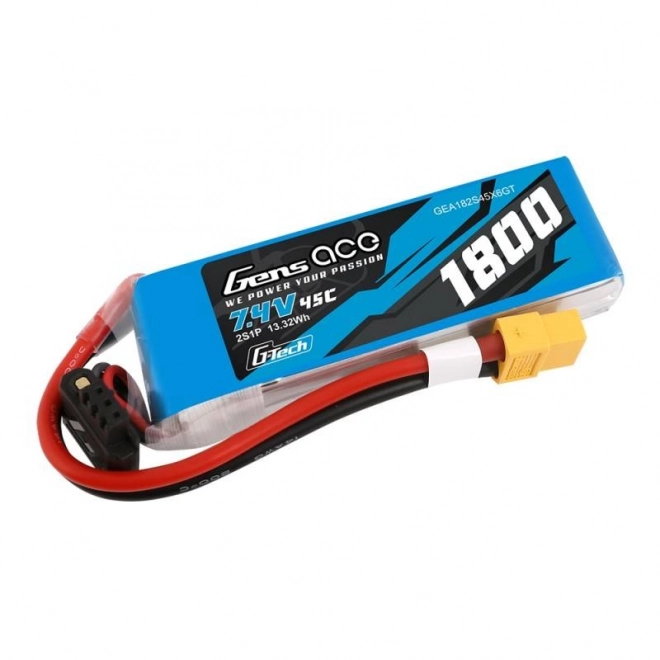 Gens Ace G-Tech LiPo akkumulátor 1800mAh 7,4V 45C