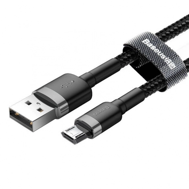 Baseus cafule mikro usb kábel 2m szürke-fekete