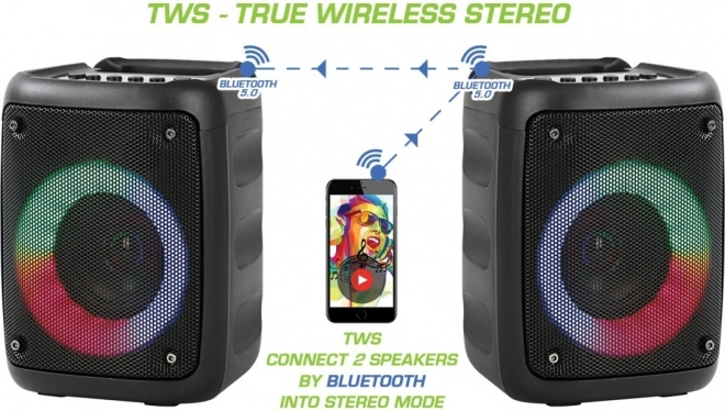 Bluetooth hordozható hangszóró Stage
