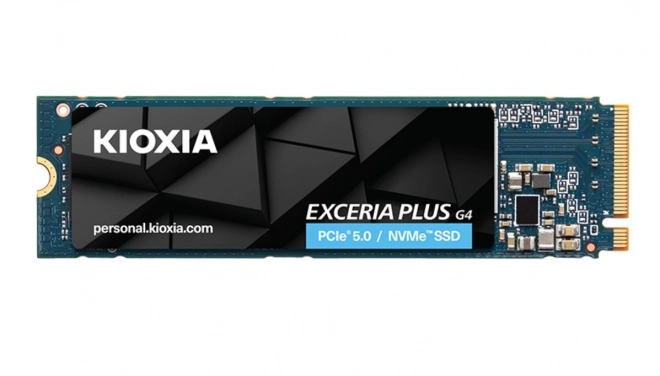 Kioxia Exceria Plus G4 2TB SSD meghajtó PCIe 5.0-val
