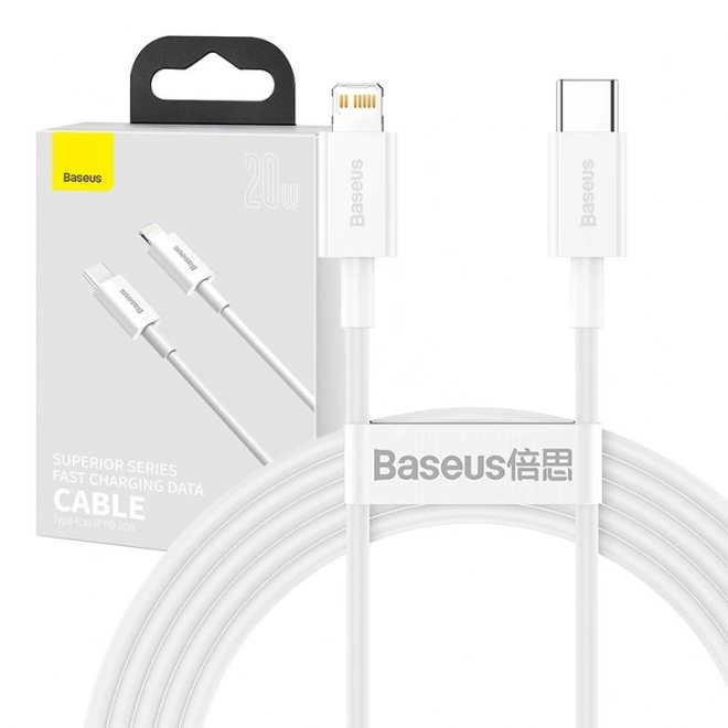 Baseus gyors töltőképességű USB-C-kábel Lightning csatlakozóval