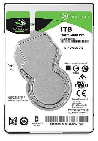 Barracuda Pro 1TB 2,5 hüvelykes merevlemez