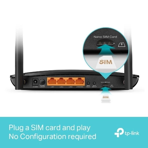 Router TP-Link Archer MR500 4G LTE AC1200