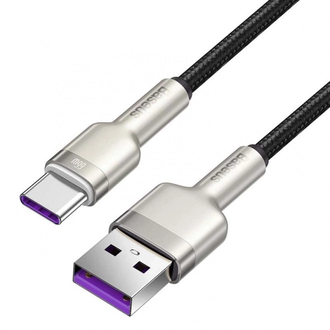 Baseus Cafule USB-C töltőkábel 66W, fekete 2m