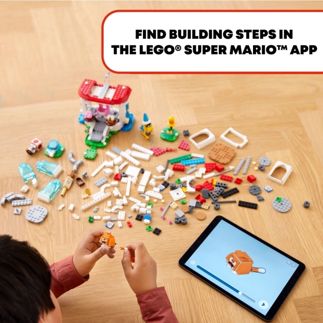 LEGO Super Mario Macskás Peach és Jégtorony bővítő készlet