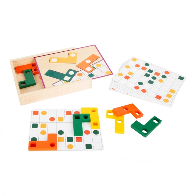 Montessori geometriai formák játék