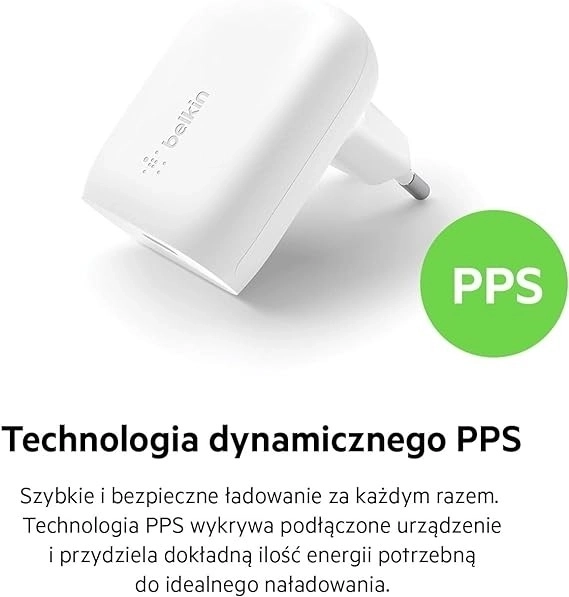 Hálózati töltő 30W USB-C PD PPS kábellel