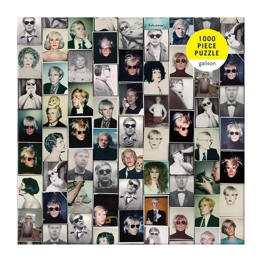 Andy Warhol művészi önarcképek puzzle 1000 darabos