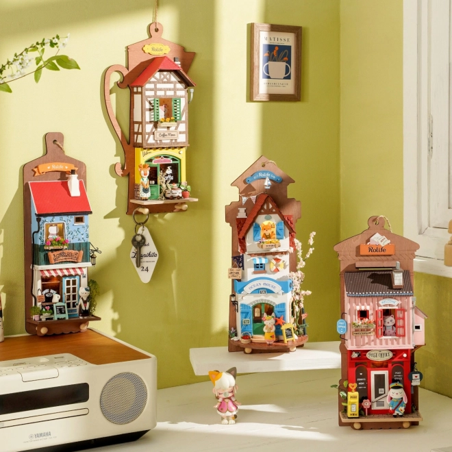 Függeszthető házikó miniatúra - Zsófia péksége