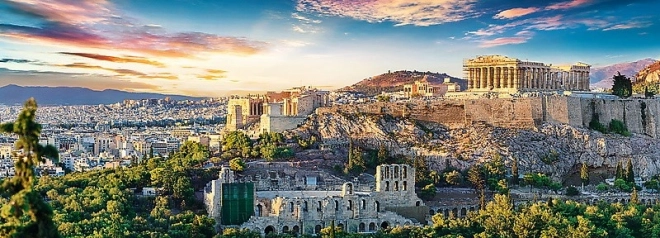 Panoráma puzzle 500 darabos – Akropolisz, Athén