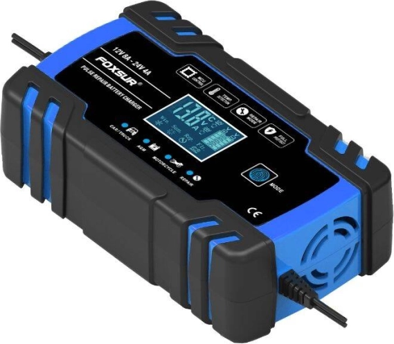 Intelligens 12V/24V töltés nagy teljesítménnyel