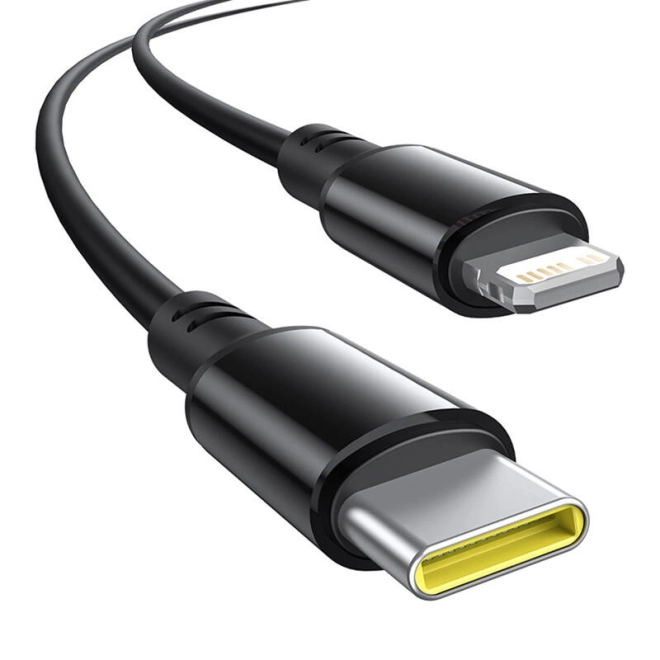 Baseus autós töltő 60W USB-C és Lightning kábellel
