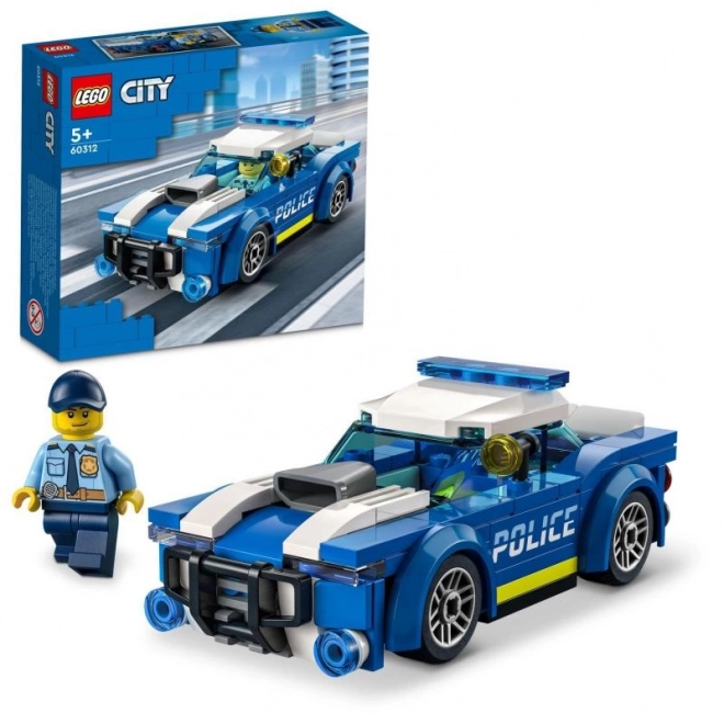 Lego City rendőrautó építőjáték