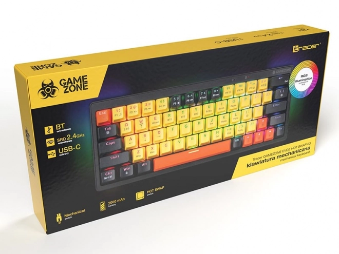 Mechanikai billentyűzet Gamezone EVO2 Hot Swap