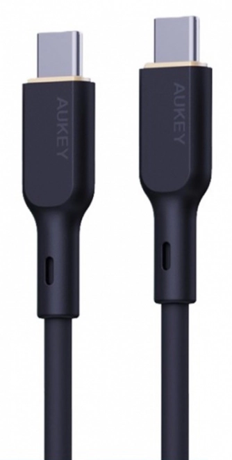 Aukey USB-C kábel fekete, 1,8 m