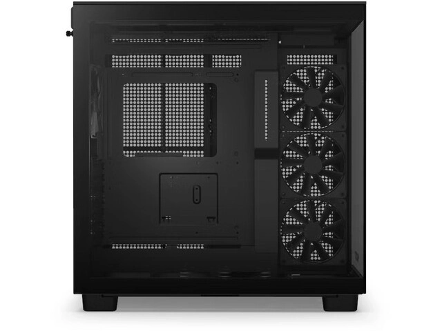 NZXT H9 Flow fekete számítógépház ablakos kivitelben