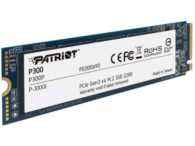 Patriot P300 SSD M.2 512GB PCIe Gen 3x4