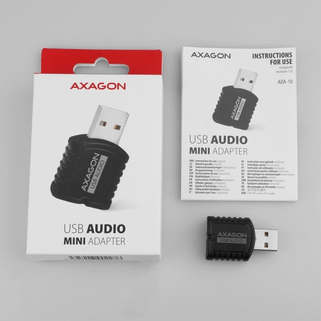 Külső USB hangkártya MINI 48kHz/16-bit