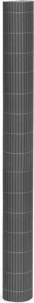 Kétoldalas bambusz szőnyeg 150x300 cm erkélyre, teraszra és kerítésre, antracit MultiGarden