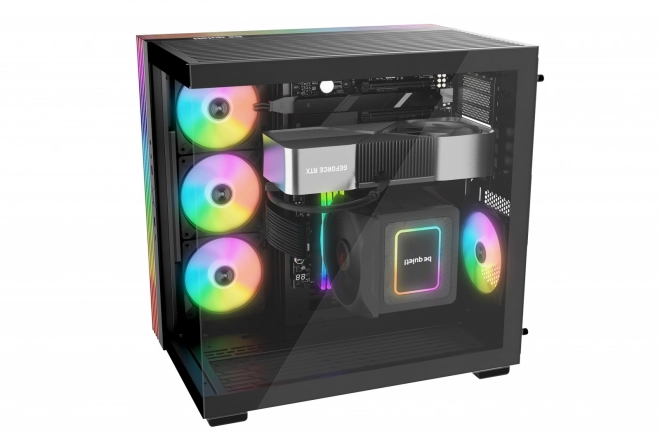 Light Base 600 DX számítógépház - fekete