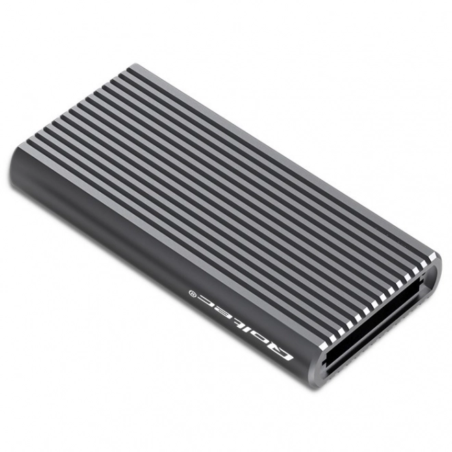 Külső ház M.2 SSD-hez RGB LED-el