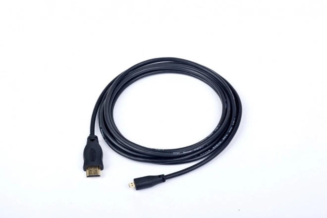 Hdmi mikro hdmi kábel v2.0 1,8m aranyozott végű