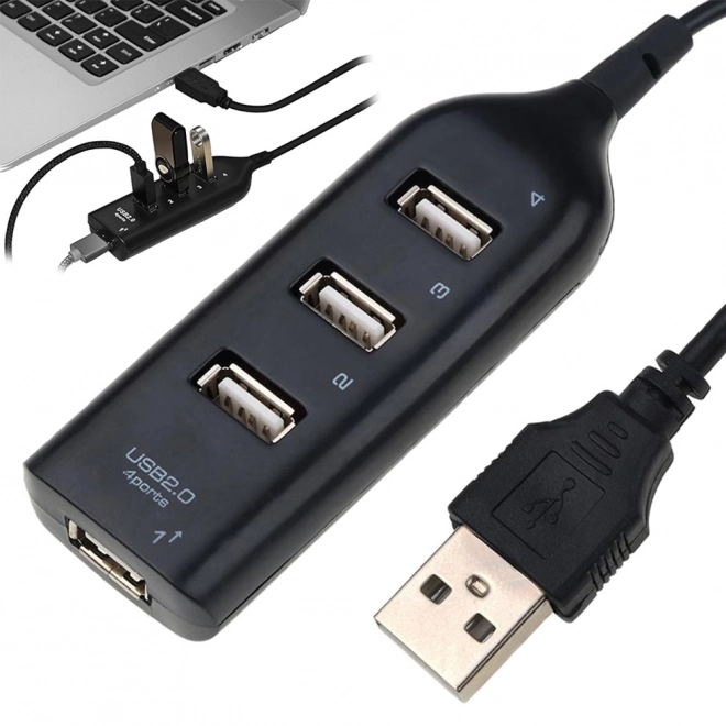 Usb elosztó 4 porttal - usb 2.0