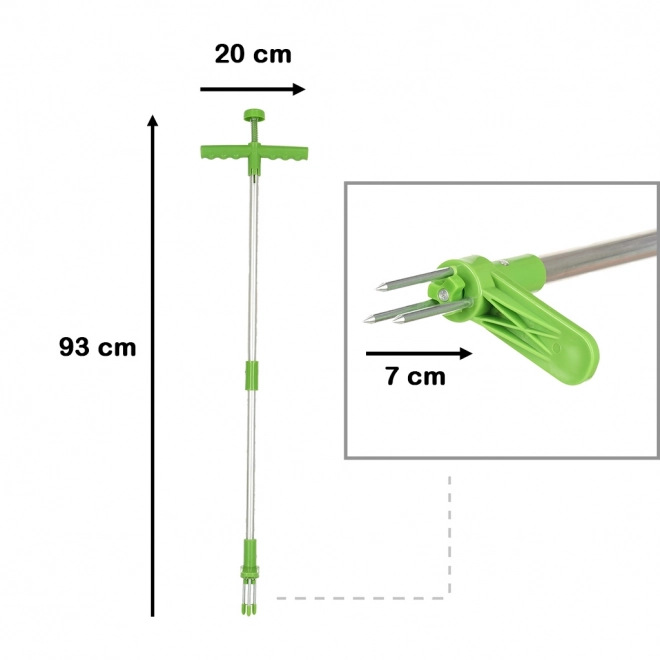 Teleszkópos gyomkiszúró 93cm