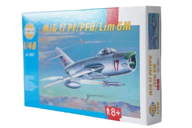 Mig 17 PF/PFU repülőgép modell 1:48 méretarány