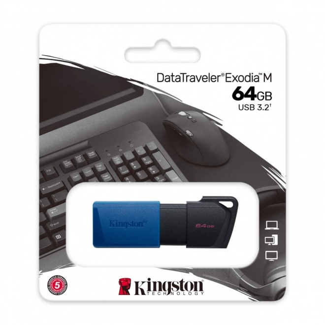 Pendrive Kingston DataTraveler Exodia M 64GB