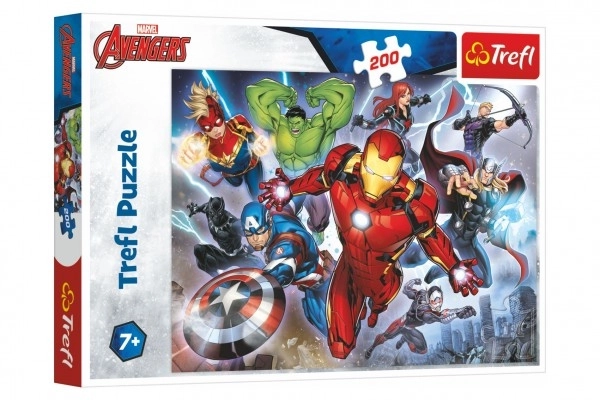 Waleczni Avengersi 200 darabos Puzzle