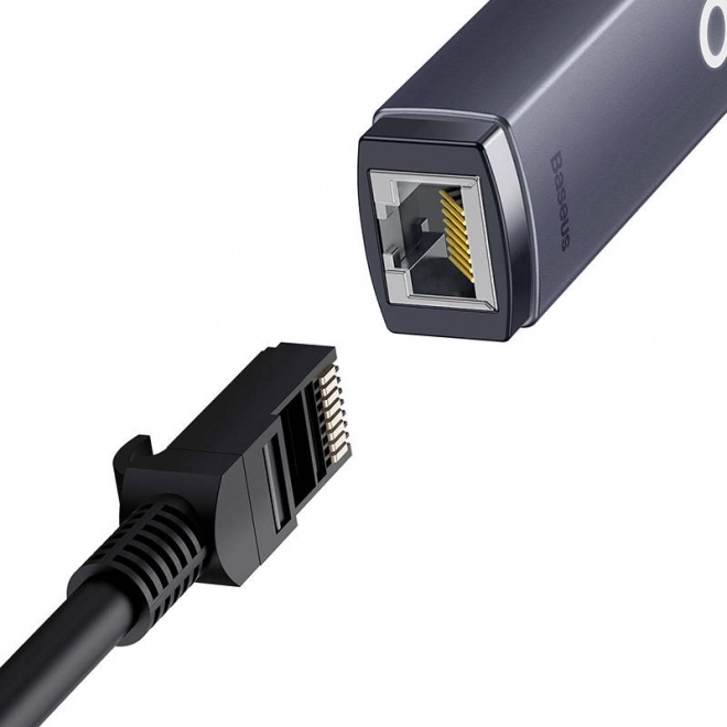 Baseus Lite Series USB-C RJ45 hálózati adapter (szürke)