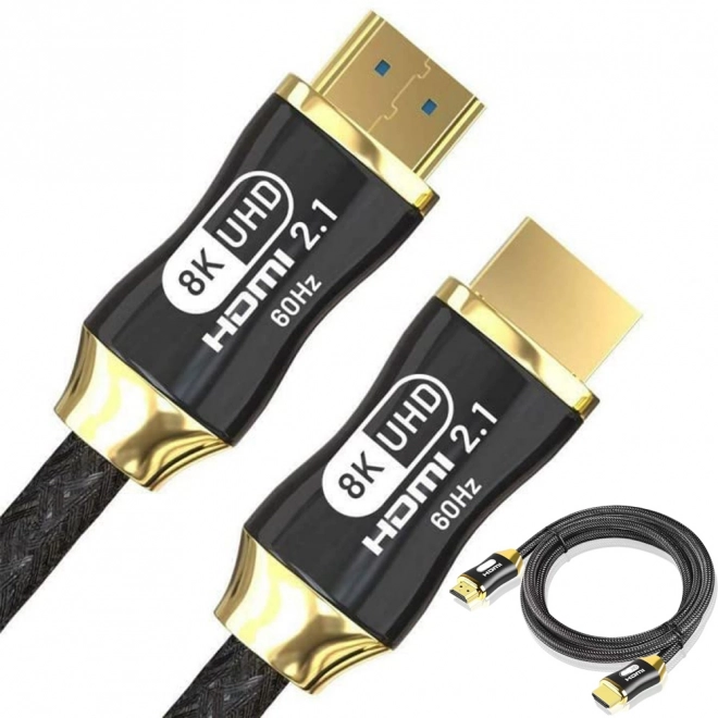 Hdmi kábel ultra nagy sebességű 8k 60Hz és 4k 120Hz arany 1,5m