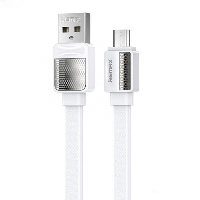 Mikro USB kábel Remax Platinum Pro - 1 méter - fehér