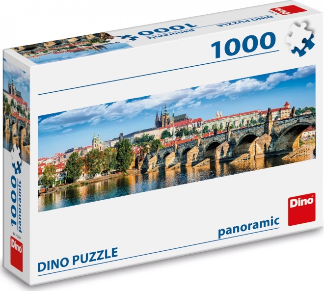 Dino panoráma puzzle prágai vár 1000 darab