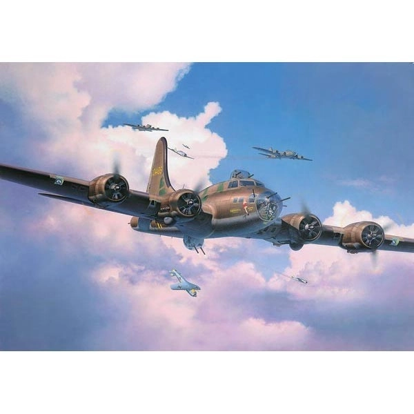 Boeing B-17 F Memphis Belle makett