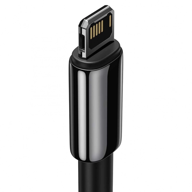 Baseus tungsten gold gyors töltőkábel usb-ről ip-re 2,4a 1m fekete