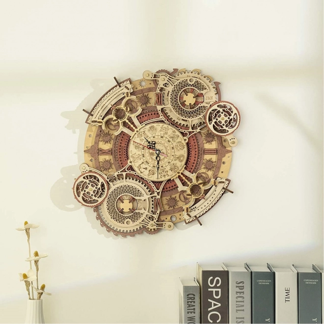 Rokr 3D fa puzzle falióra Zodiákus 168 darabos