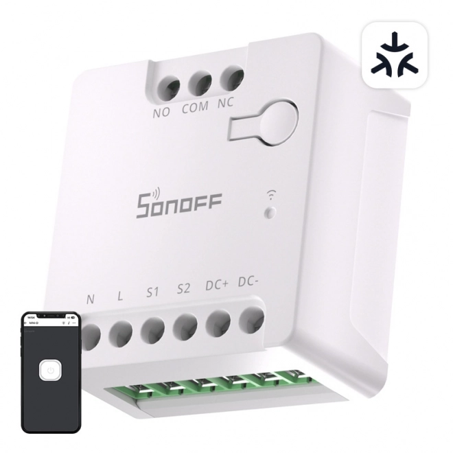Sonoff mini-d okos wifi matter kapcsoló